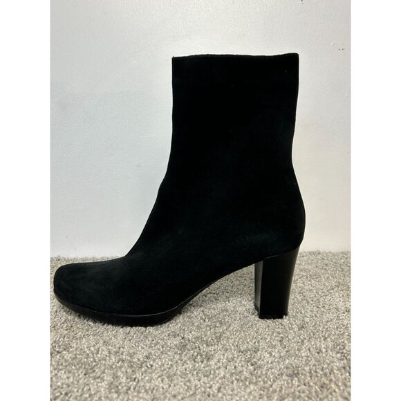 La Canadienne Kate Suede Leather Waterproof Boots in Black - Sz 10M - Picture 5 of 10